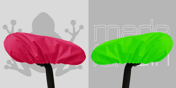 MadeForRain CityHopper Basic - wasserdichte Sattelbezüge für Fahrräder in verschiedenen Farben