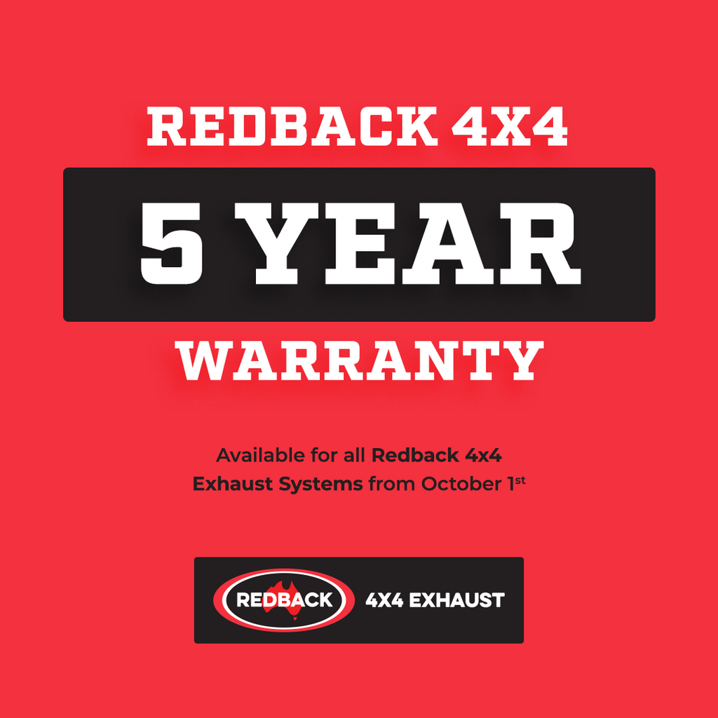 Redback 4x4 5 Year Warranty