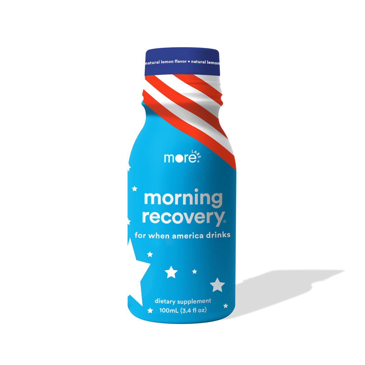 morning recovery - red, white and blue