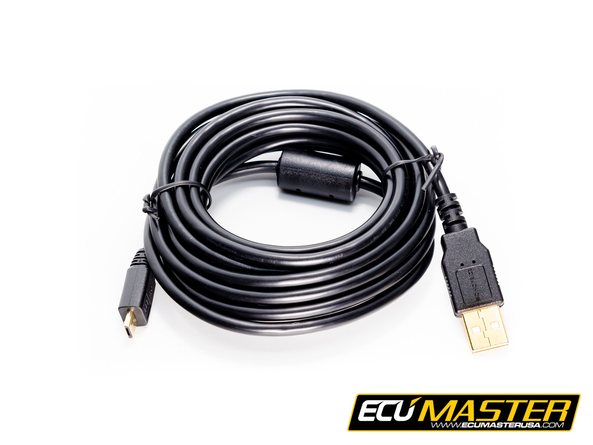 een experiment doen Vertrouwen Beheer EMU Black USB A to Micro-USB Male-Male Cable – ECUMaster USA