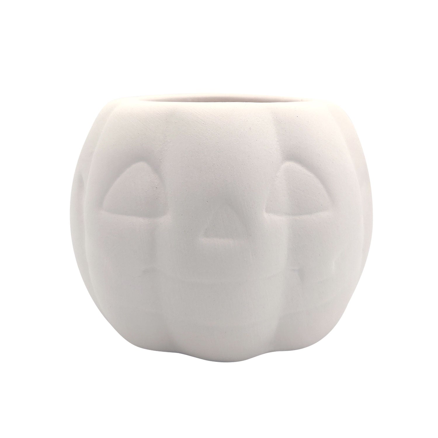 Image of Halloween White Pumpkin Pot