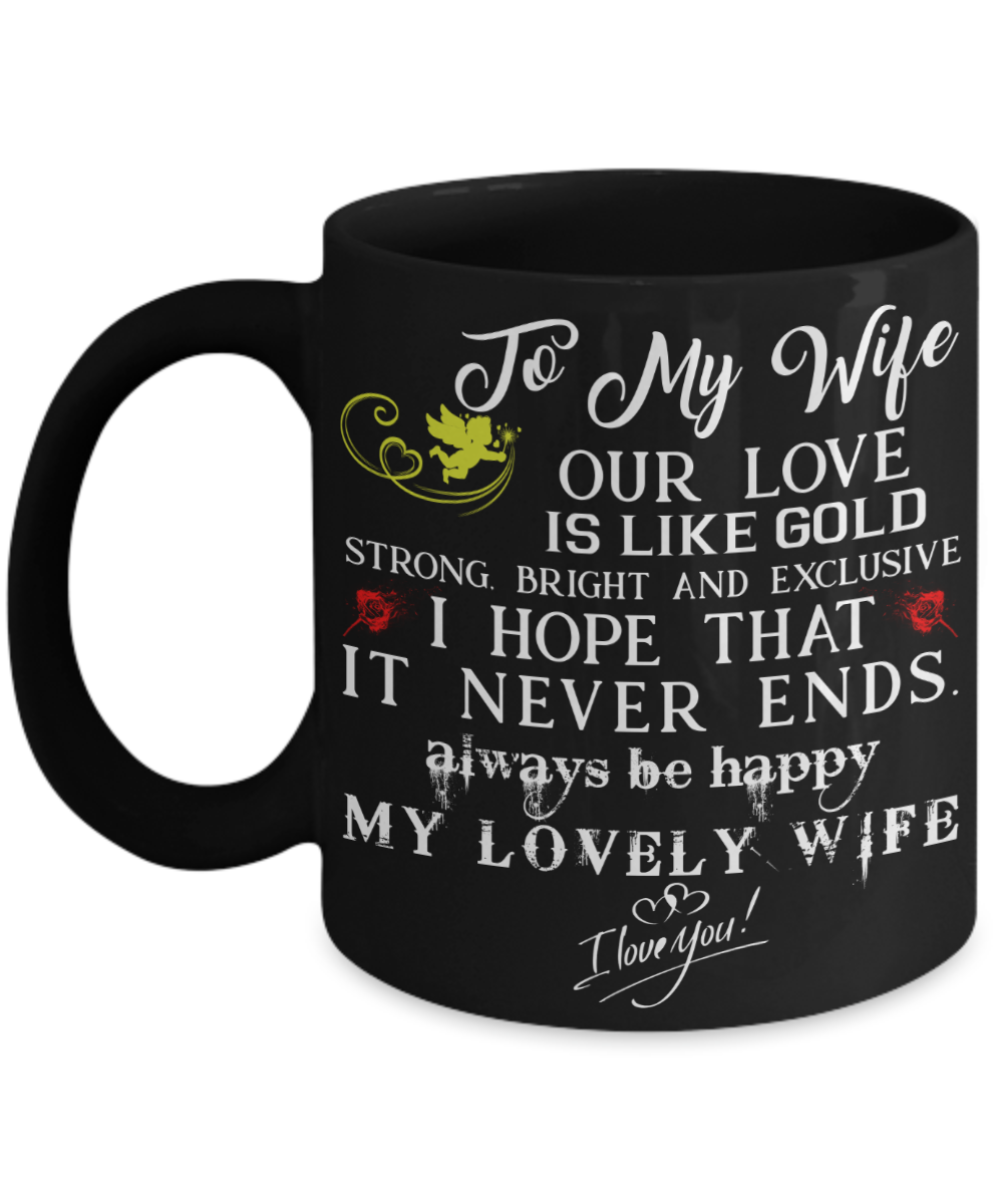to my wife mug