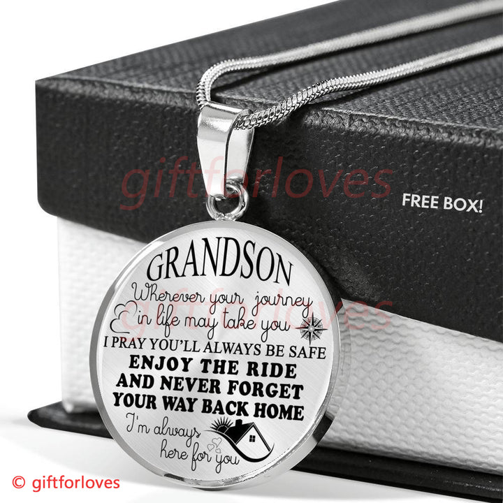 To My Grandson: Birthday Gift Ideas For Grandson, &quot;Wherever Your Journ