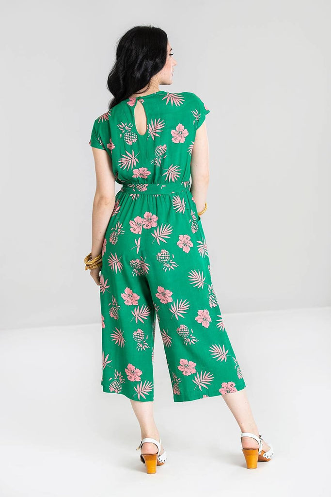 hell bunny pineapple jumpsuit