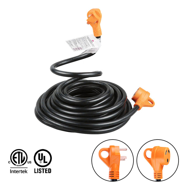 30 amp extension cord ends