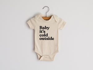 Baby It's Cold Outside Baby Bodysuit