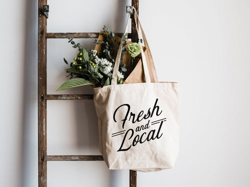 Shop Local, Vote Local Tote Bag