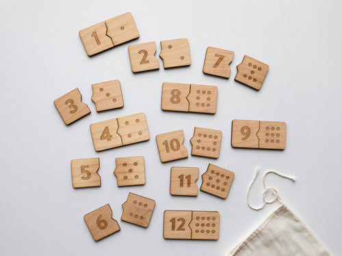 60Pcs Natural Wood Numbers – The Diversified Classroom