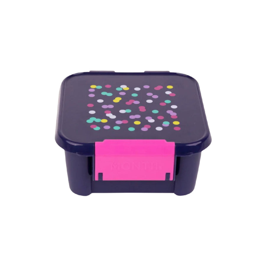 MontiiCo Bento Three Lunch Box - Confetti I The Bento Buzz