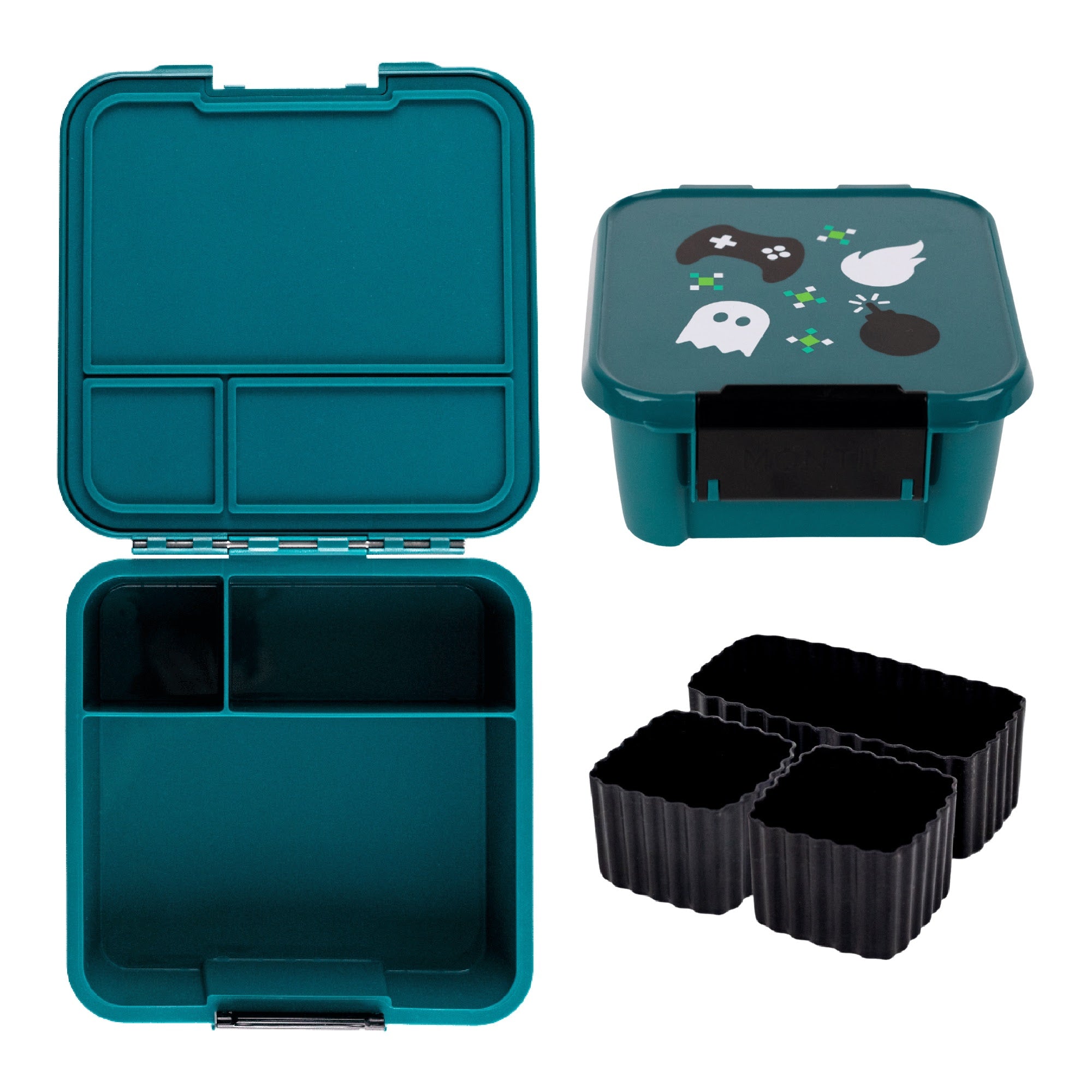 MontiiCo Bento Five Lunch Box - Game On
