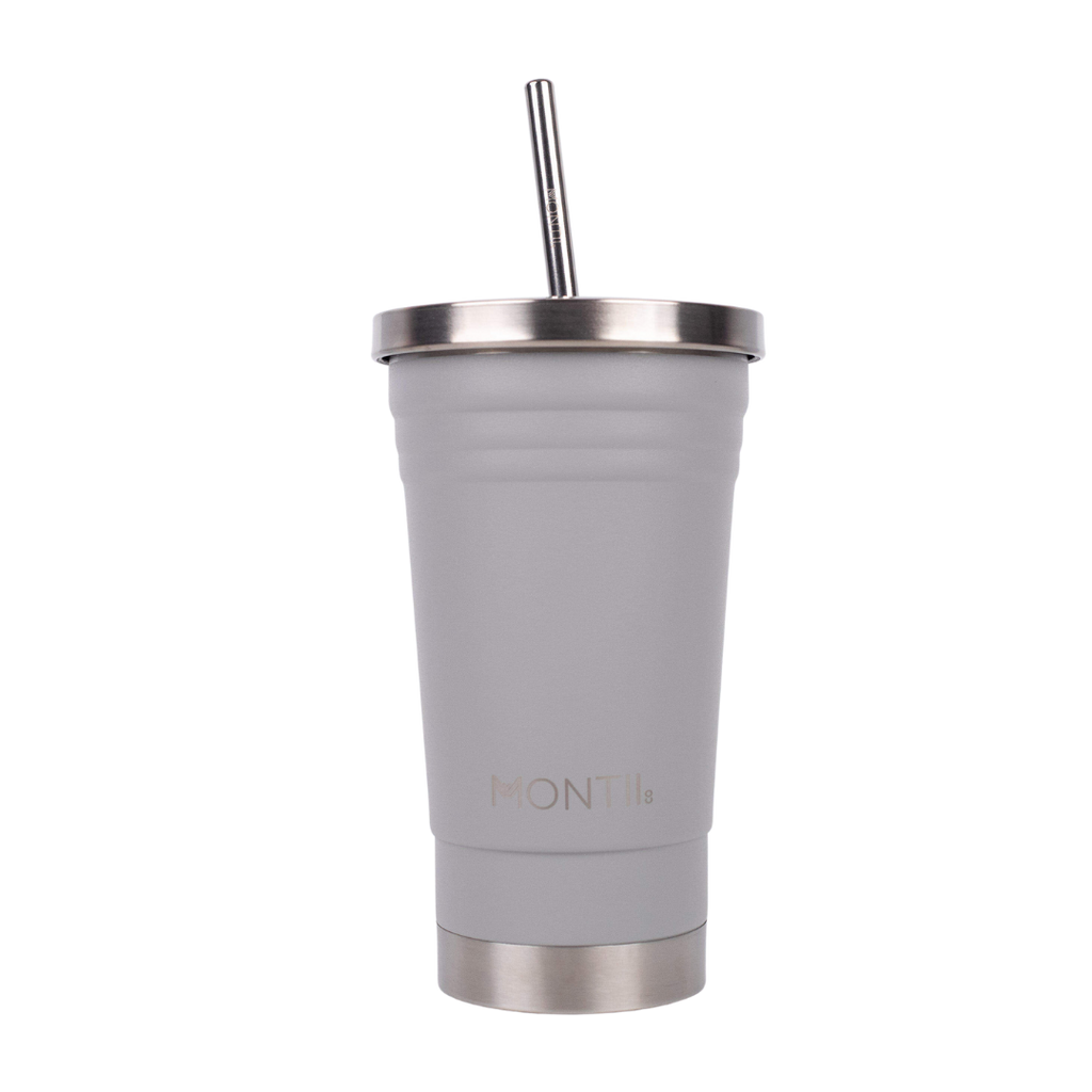 MontiiCo Smoothie Cup Chrome I The Bento Buzz