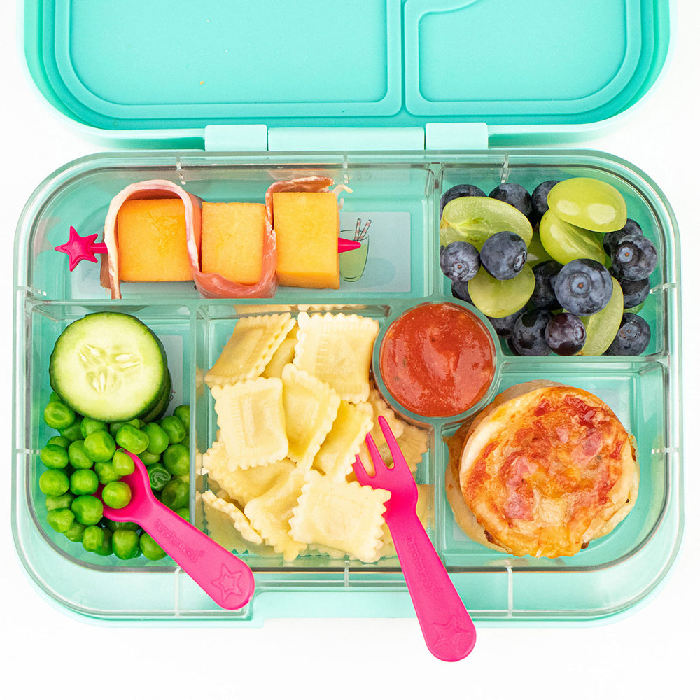 Snack Size Bento Lunch Box Malibu Purple (Rainbow)