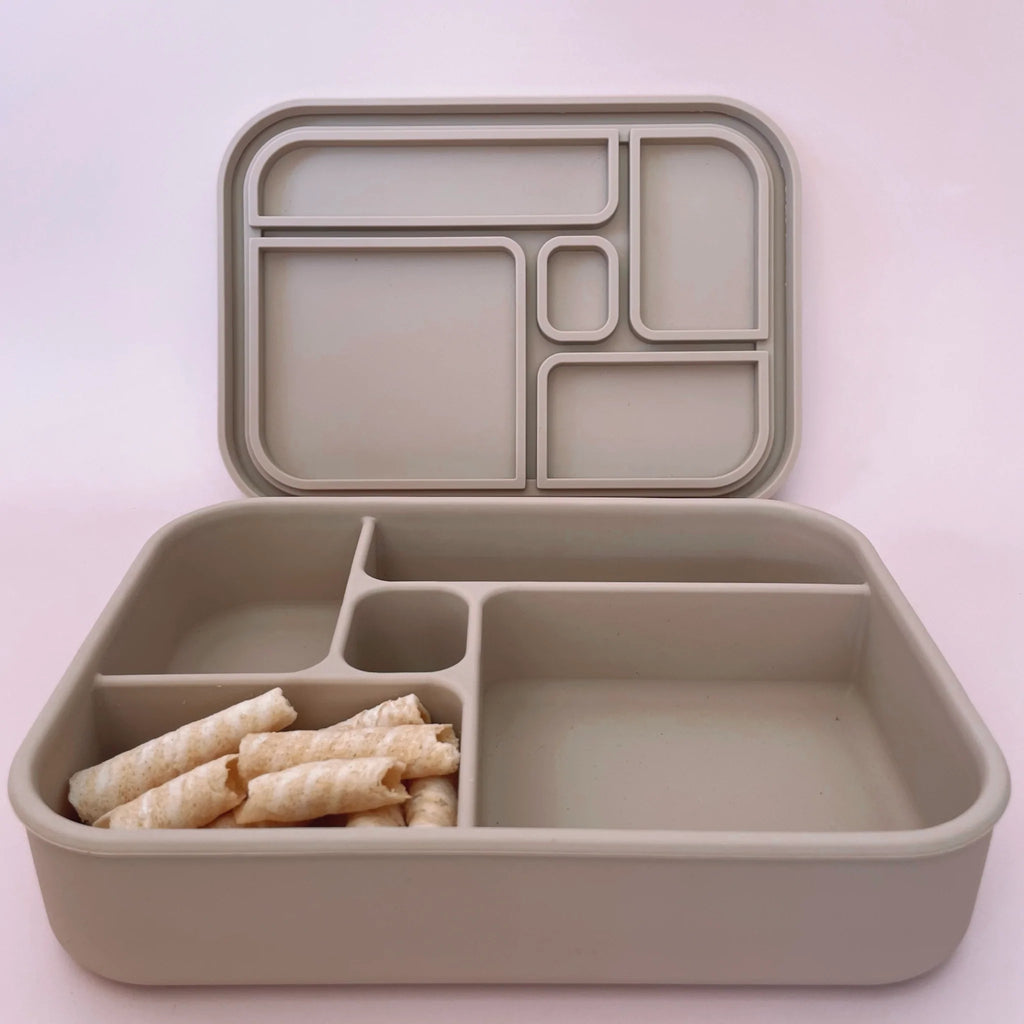 Geweldig snijden wonder Silicone Bento Lunch Box - Natural I The Bento Buzz
