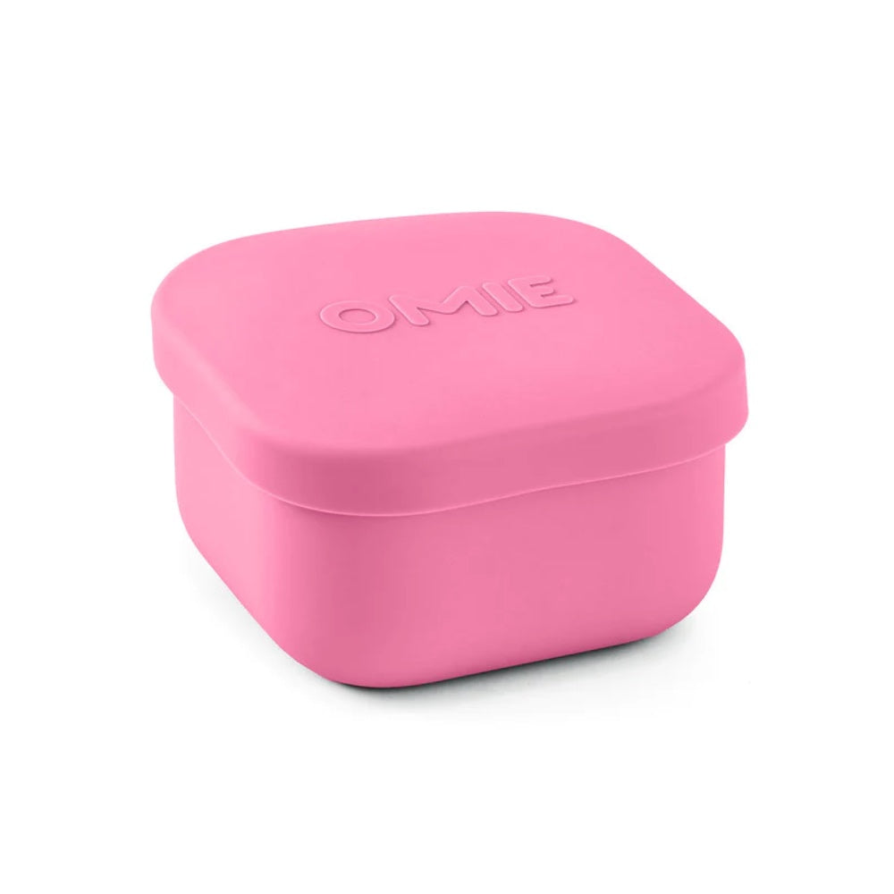 OMIEBOX OMIESNACK SILICONE SNACK BOX - ORANGE