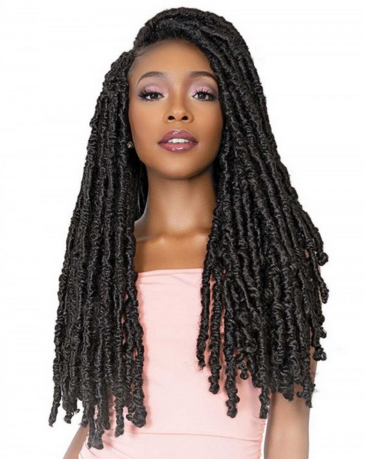 Janet Collection Nala Poetry Locs Butterfly Locs 24 Textured Tech