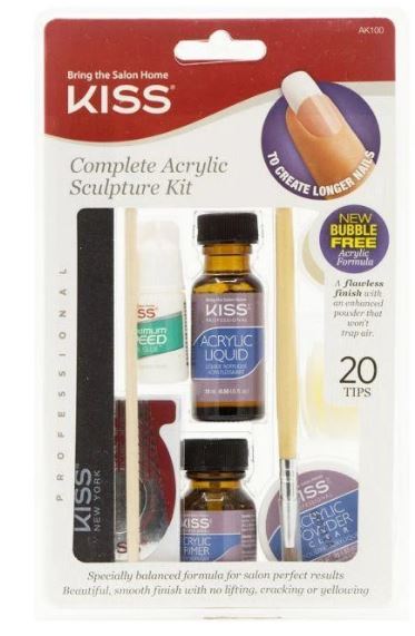 KISS COMPLETE ACRYLIC SCULPTURE KIT – Textured Tech