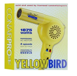 CONAIR PRO YELLOW BIRD BLOW DRYER 1875 