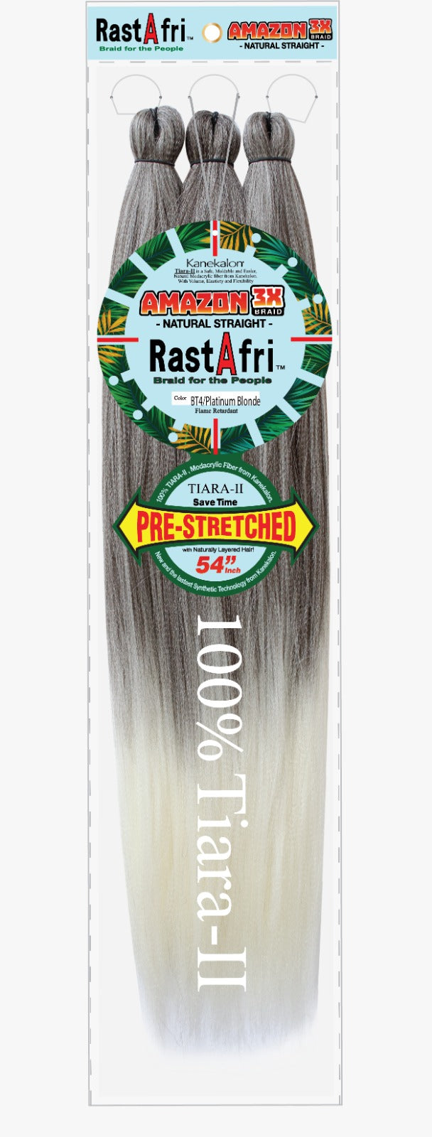 Rasta Fri Amazon 3x Prestretched Braid Hair Textured Tech