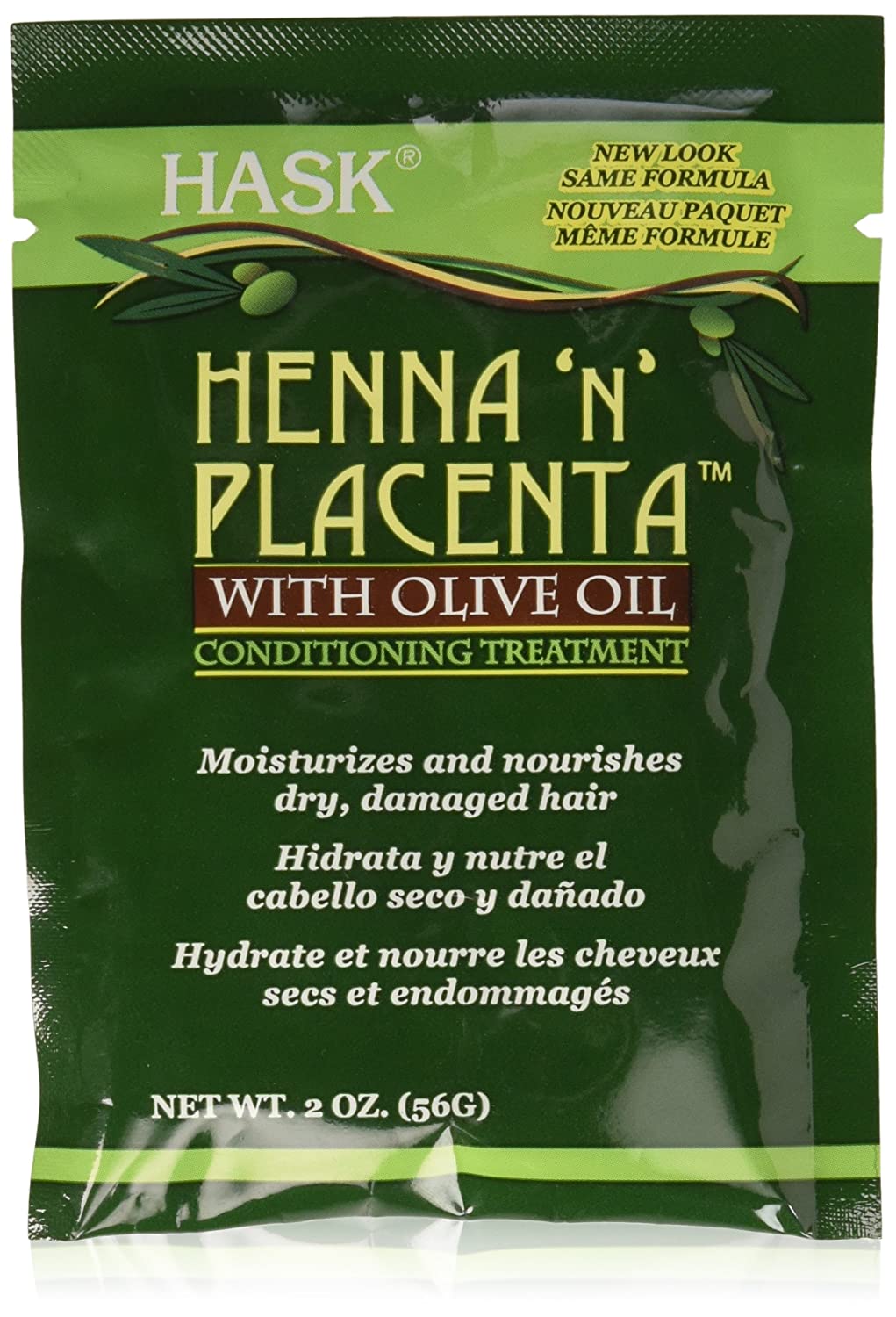 HENNA-N-PLACENTA PACK W/ OLIVE OIL 2 OZ – Textured Tech