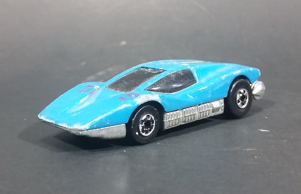 1987 Hot Wheels Blue #15 Lemans Silver Bullet Sports Car Die Cast Toy ...