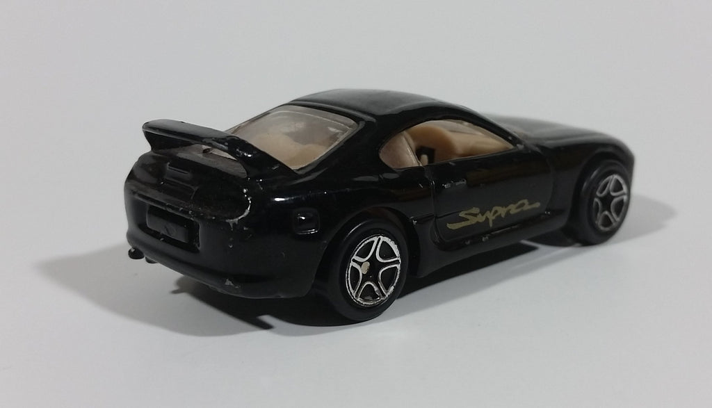 1998 Matchbox Asian Cars 4/5 Toyota Supra Black Die Cast Car Toy Vehic ...