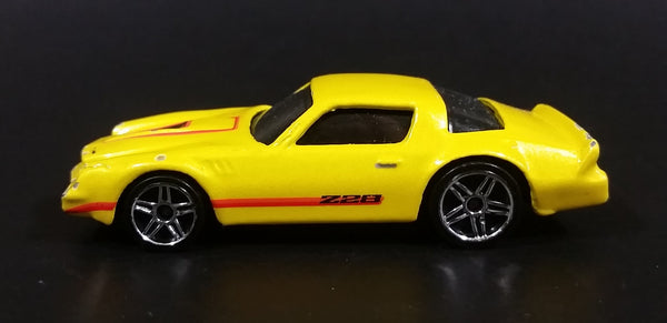 hot wheels yellow camaro