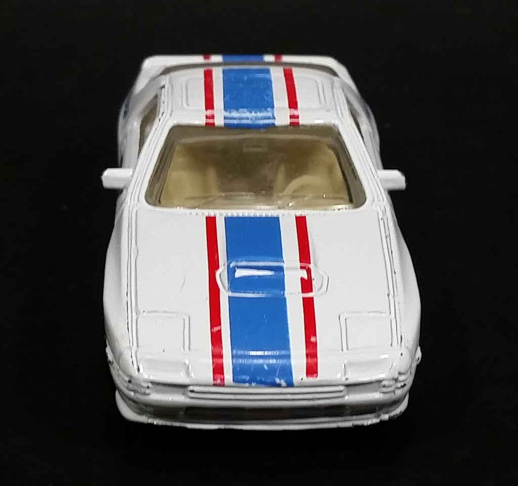 1988 Maisto Mazda RX-7 Turbo #33 White w/ Blue & Red Stripes Die Cast ...