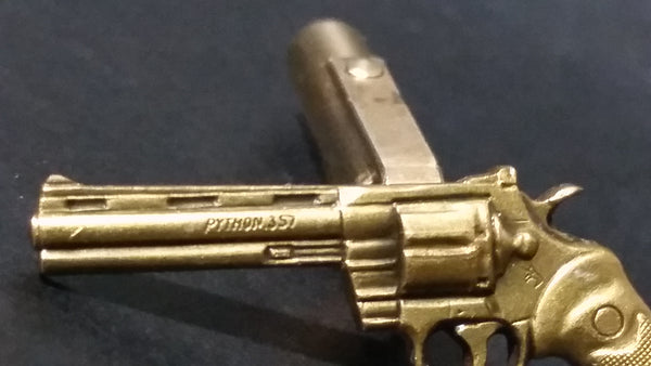 gold python gun