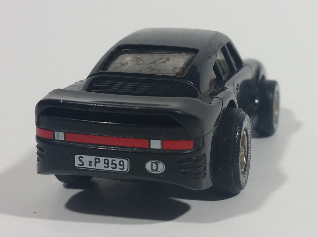 Vintage Darda Ultra Speed Porsche 959 Black Motorized Plastic Pull Bac ...