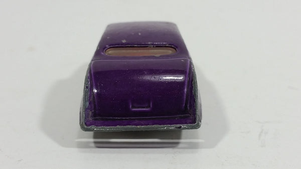 1990 Hot Wheels Purple Passion Red Interior White Wall Dark Purple Die Treasure Valley 3587