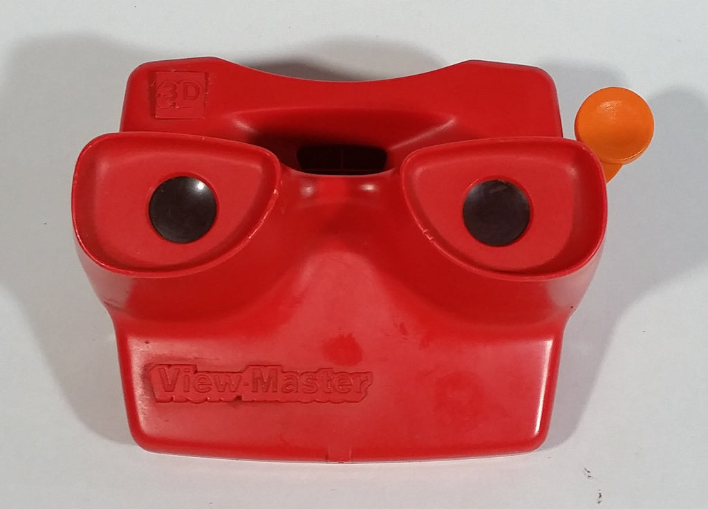 View Master 3D Viewer Red with 5 Vintage Reels (Alice in Wonderland, W ...