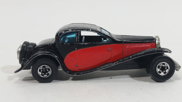 1981 Hot Wheels '37 Bugatti Black Red Die Cast Toy Classic Luxury Car ...