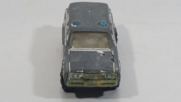 Vintage PlayArt Police Mercury Station Wagon White Die Cast Toy Car Ve ...