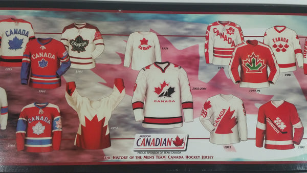 team canada hockey jersey history