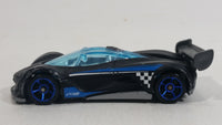 2013 Hot Wheels World Race Mazda Furai Black Die Cast Toy Concept Car Vehicle