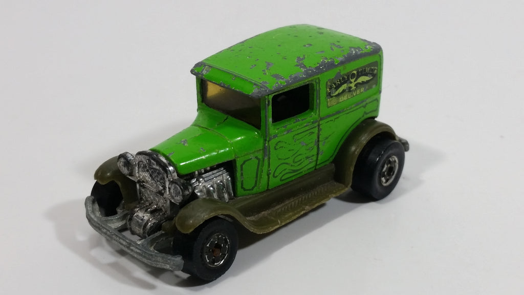 1978 Hot Wheels A-OK 'Early Times Delivery' Light Green Die Cast Toy C ...