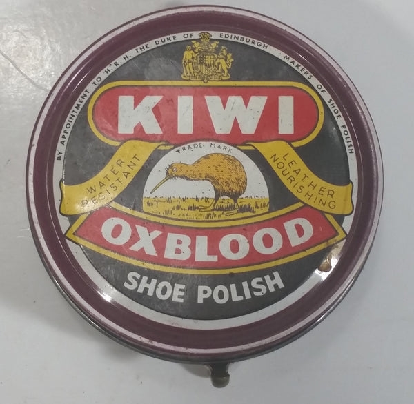 Vintage Kiwi Oxblood Boot Shoe Polish 
