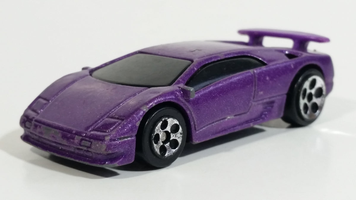 2000 Hot Wheels Lamborghini Diablo Metalflake Purple Die Cast Toy Exot –  Treasure Valley Antiques & Collectibles