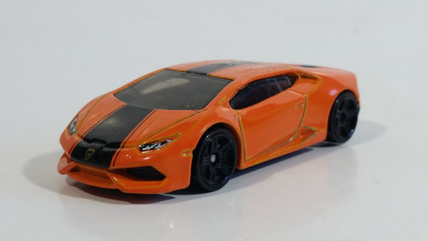 hot wheels lamborghini huracan orange