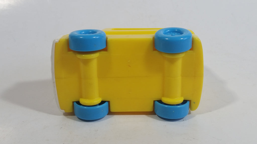 1996 Fisher Price McDonald's Characters Yellow School Bus Toy Plastic ...