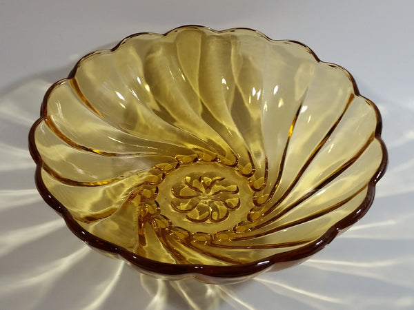 yellow depression glass