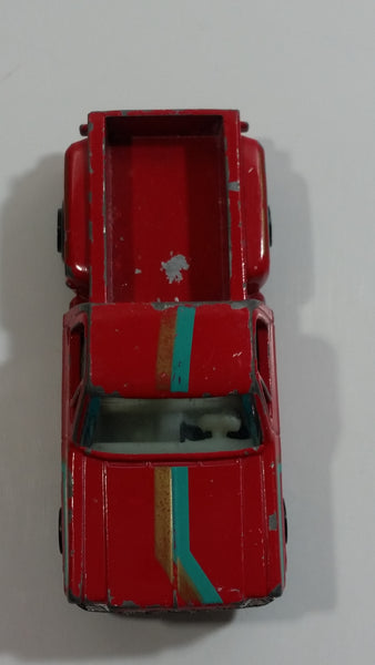 1980s Yatming Chevy Stepside Red Pickup Truck No. 1601 Die Cast Toy Ca ...