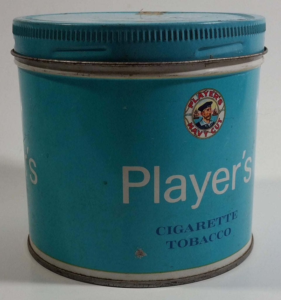 Vintage Early 1970s Player's Navy Cut Cigarette Tobacco 200g Blue Tin ...