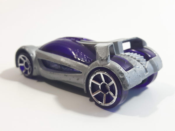 2005 Hot Wheels AcceleRacers Iridium Silver Die Cast Toy Car Vehicle ...