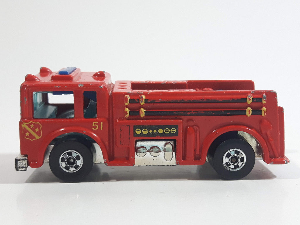 1982 Hot Wheels Fire Eater Red Fire Truck Die Cast Toy Car Vehicle - B ...