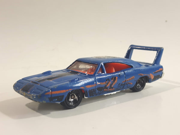 2000 Hot Wheels Seein 3 D 1970 Dodge Charger Daytona Blue Die