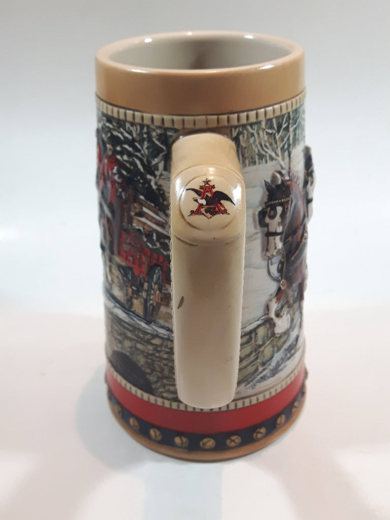1988 Budweiser Holiday Stein Collection Collector's Series 