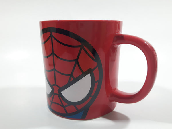 Miniso Marvel Comics Spider-Man Red Ceramic Coffee Mug Cup – Treasure  Valley Antiques & Collectibles