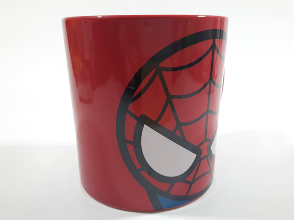 Miniso Marvel Comics Spider-Man Red Ceramic Coffee Mug Cup – Treasure  Valley Antiques & Collectibles