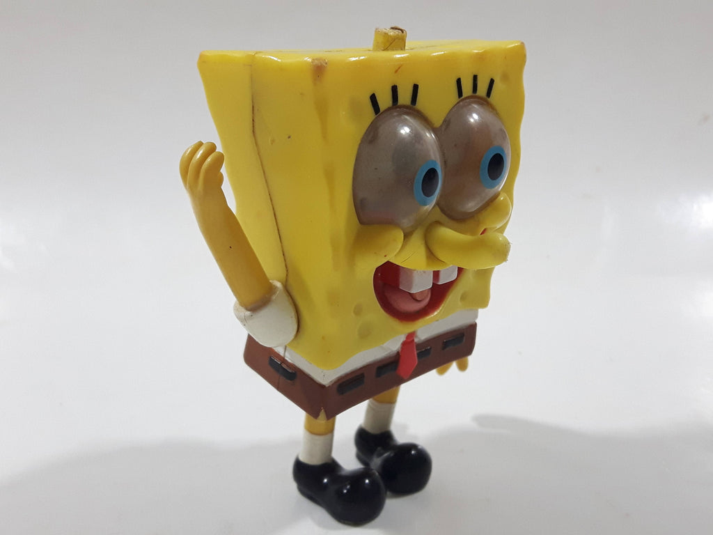 2002 Burger King SpongeBob SquarePants Clear Eyes 3 1/2